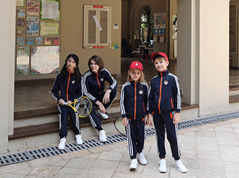 冬季運動長袖中小學(xué)生班服設(shè)計定制套裝