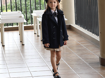 高端貴族學(xué)校校服大衣羊毛昵風(fēng)衣班服定制套裝