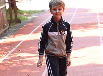 秋冬季長袖小學校服定制運動服套裝