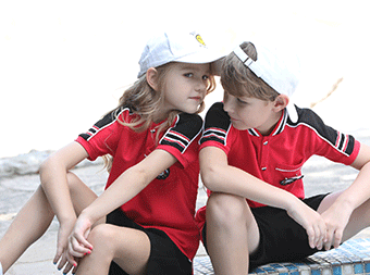 幼兒園夏季園服短袖套裝