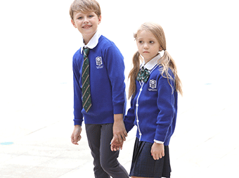 英倫風毛衣幼兒園校服秋季羊毛衫長袖