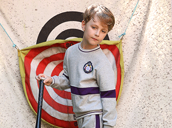 英倫風幼兒園校服運動套裝