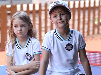 幼兒園校服定做英倫夏季短袖短褲套裝