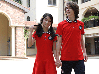 中學(xué)校服夏裝短袖衫